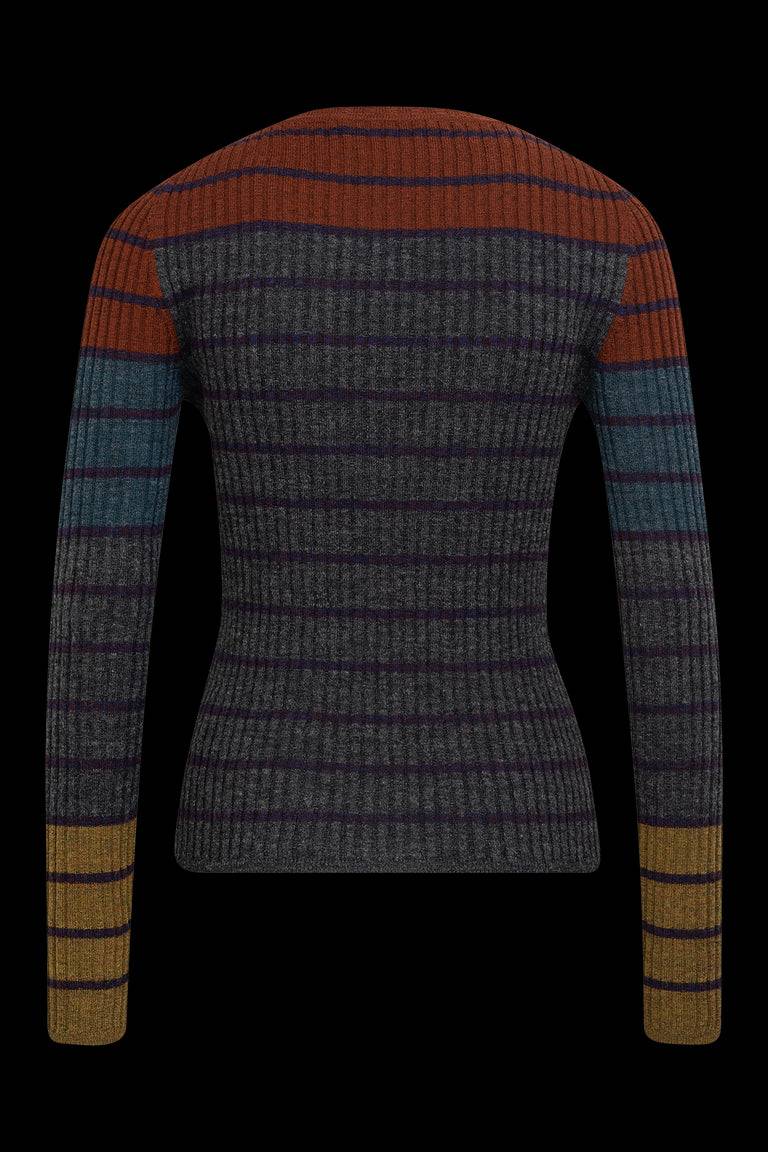 Odeeh Placed Stripe Pullover, Shadow Blitzverkäufe