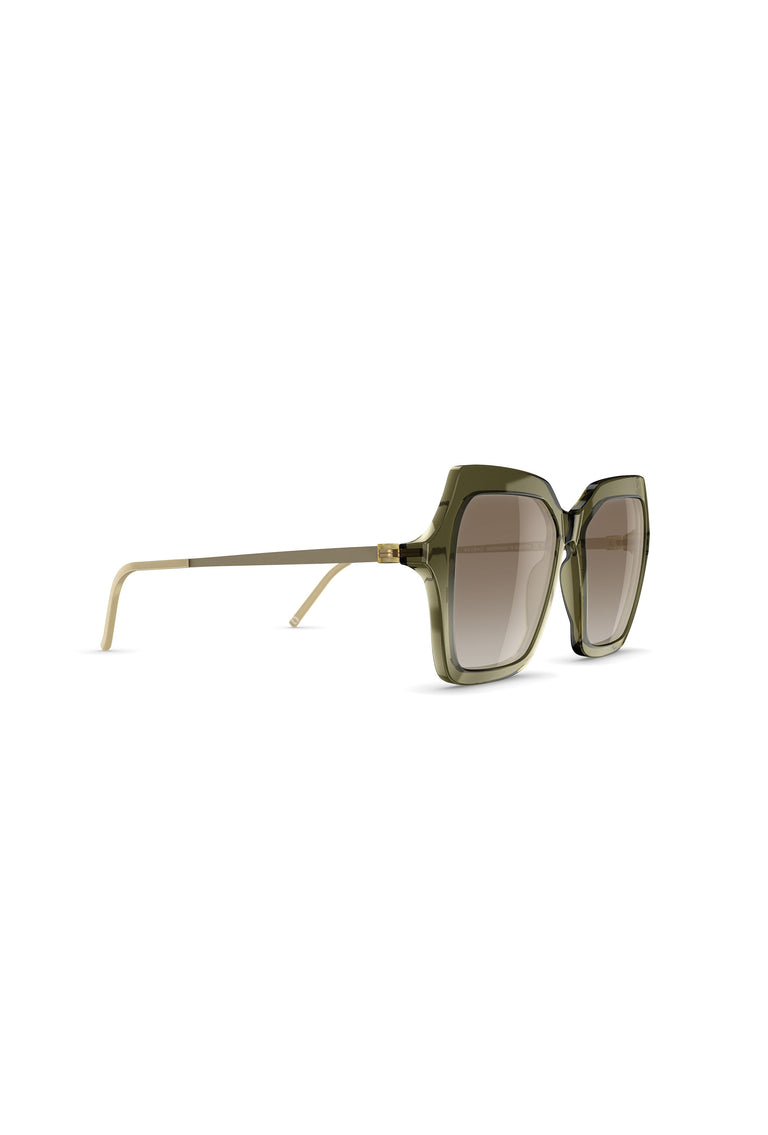 Odeeh NEUBAU Phaedra Sonnenbrille, Green/Olive Günstig kaufen