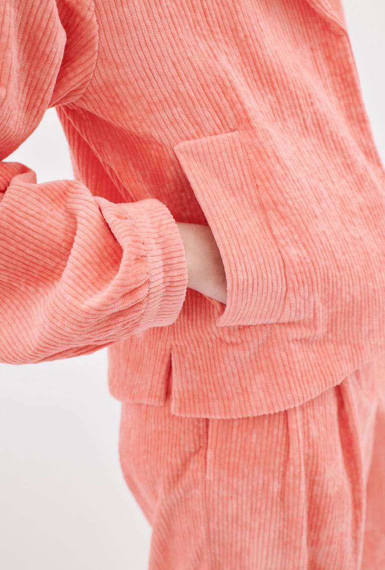 Odeeh Washed Corduroy Jacke, Flamingo Sonderangebote