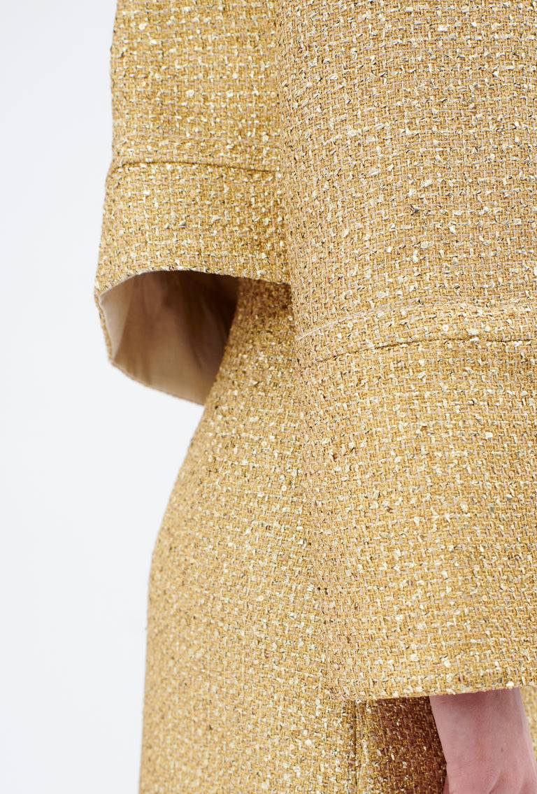 Odeeh Gold Brocade Jacke, Gold Super Sparpreis