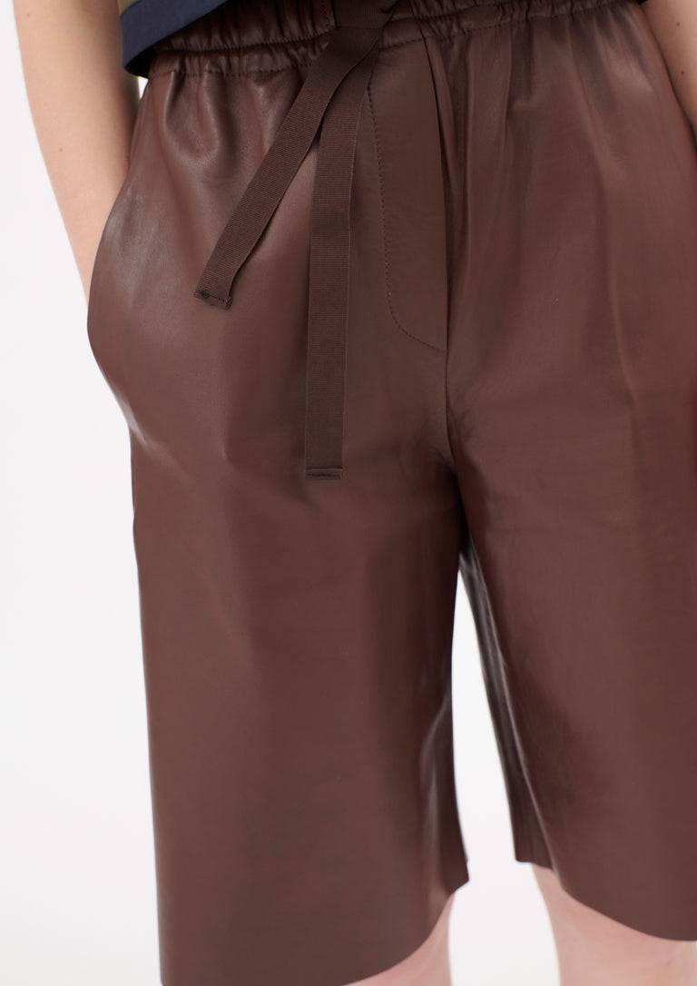Odeeh Light Lamb Nappa Hose, Maroon Nur noch ein Tag übrig