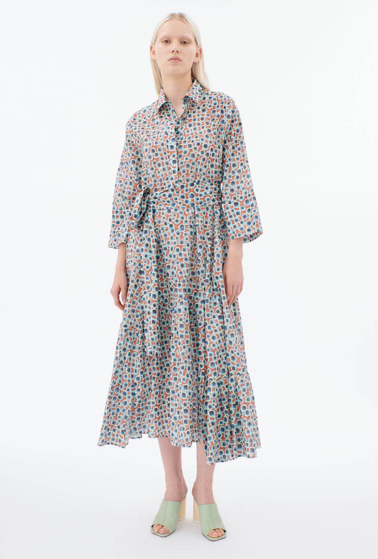 Odeeh Sweets Kleid, Berry Blue Fabrikpreis