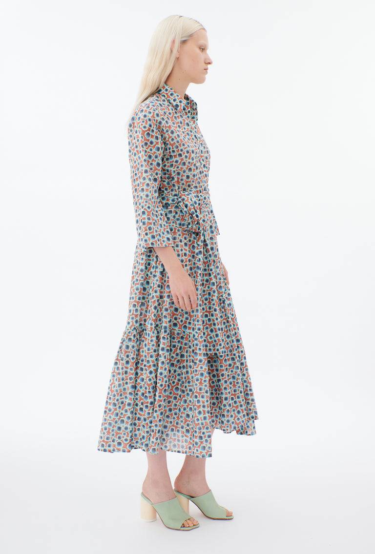 Odeeh Sweets Kleid, Berry Blue Fabrikpreis