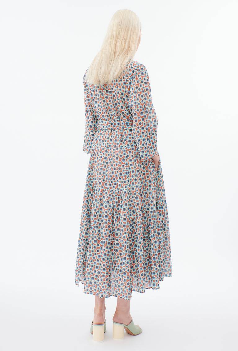 Odeeh Sweets Kleid, Berry Blue Fabrikpreis