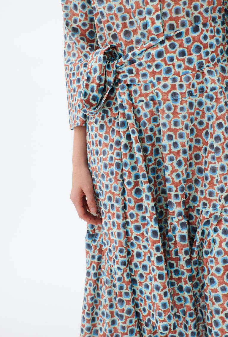 Odeeh Sweets Kleid, Berry Blue Fabrikpreis