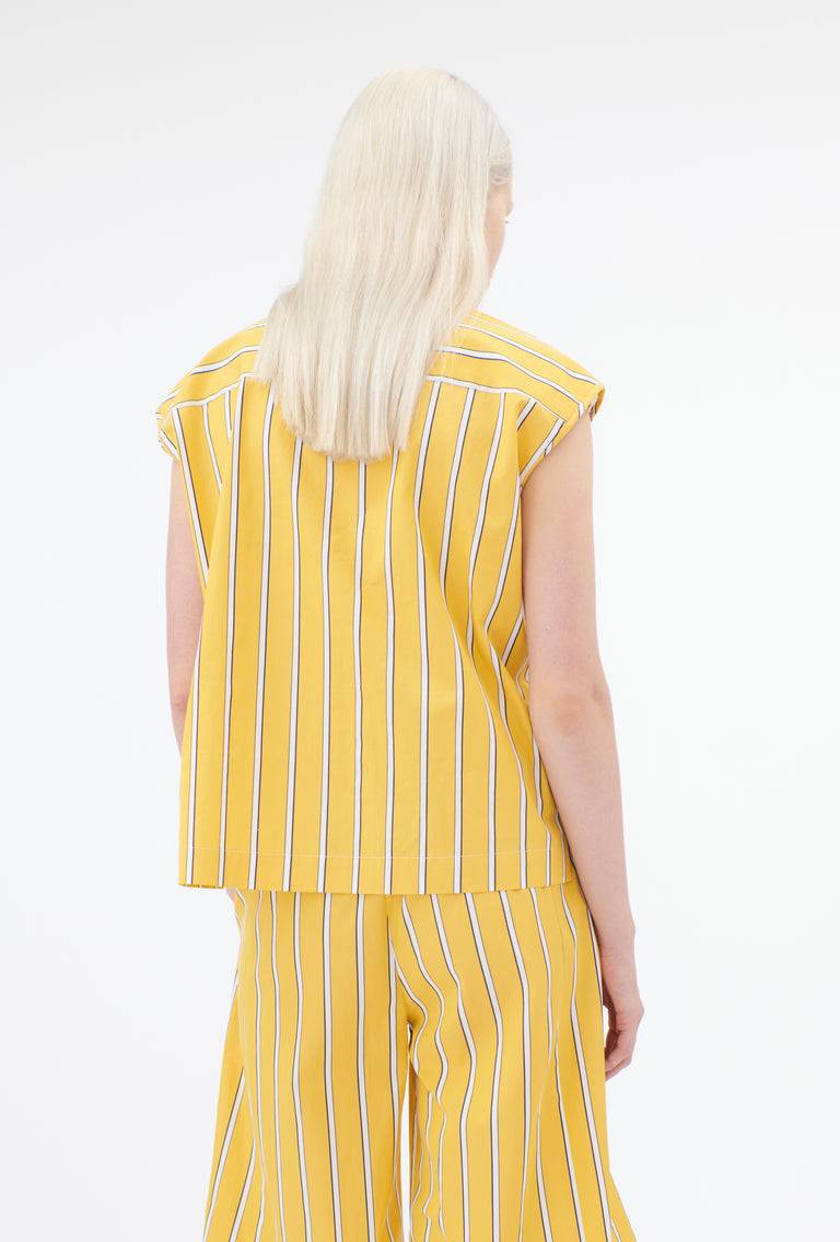 Odeeh Men's Stripe Bluse, Dandelion Versandkostenfrei
