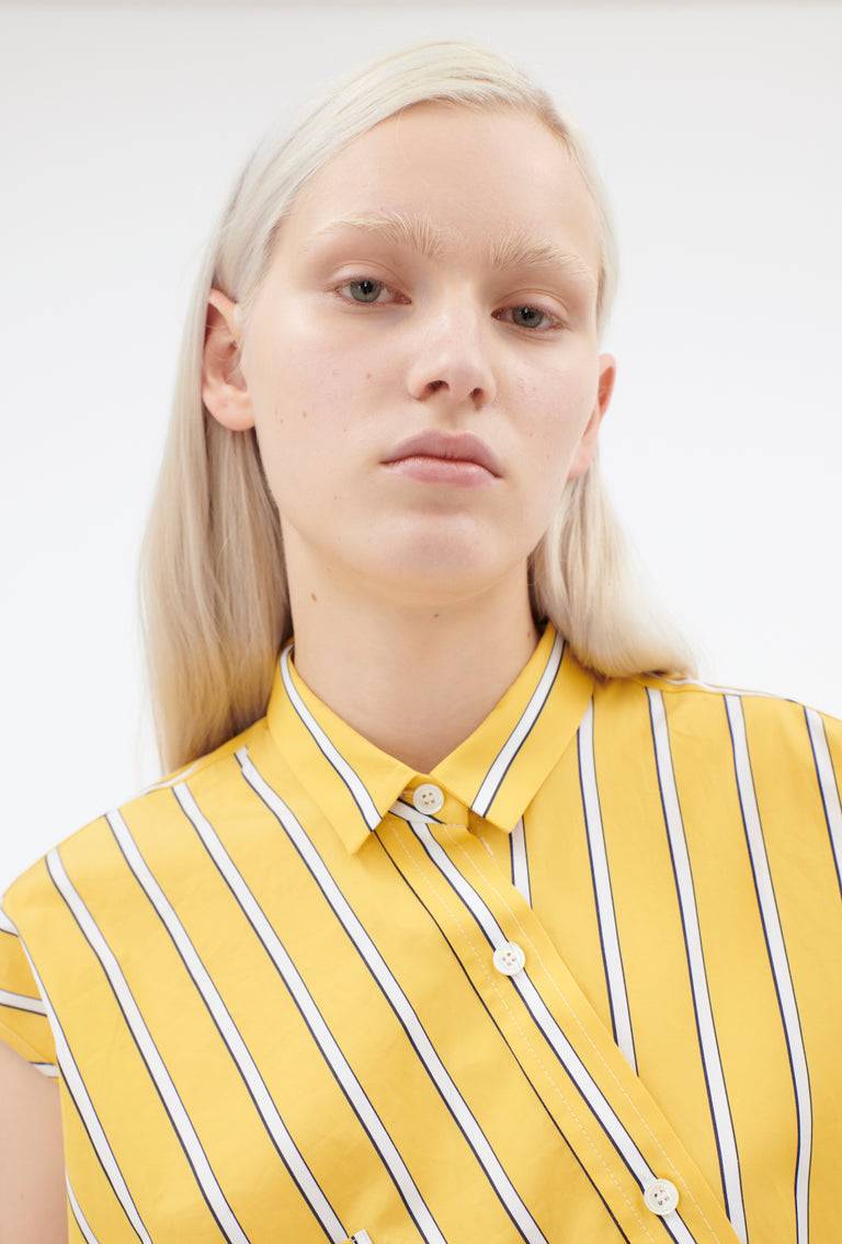 Odeeh Men's Stripe Bluse, Dandelion Versandkostenfrei