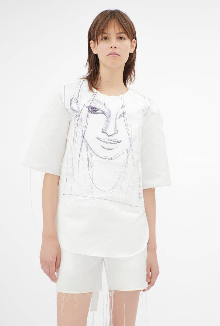 Odeeh Duchesse Hose, White Black Friday