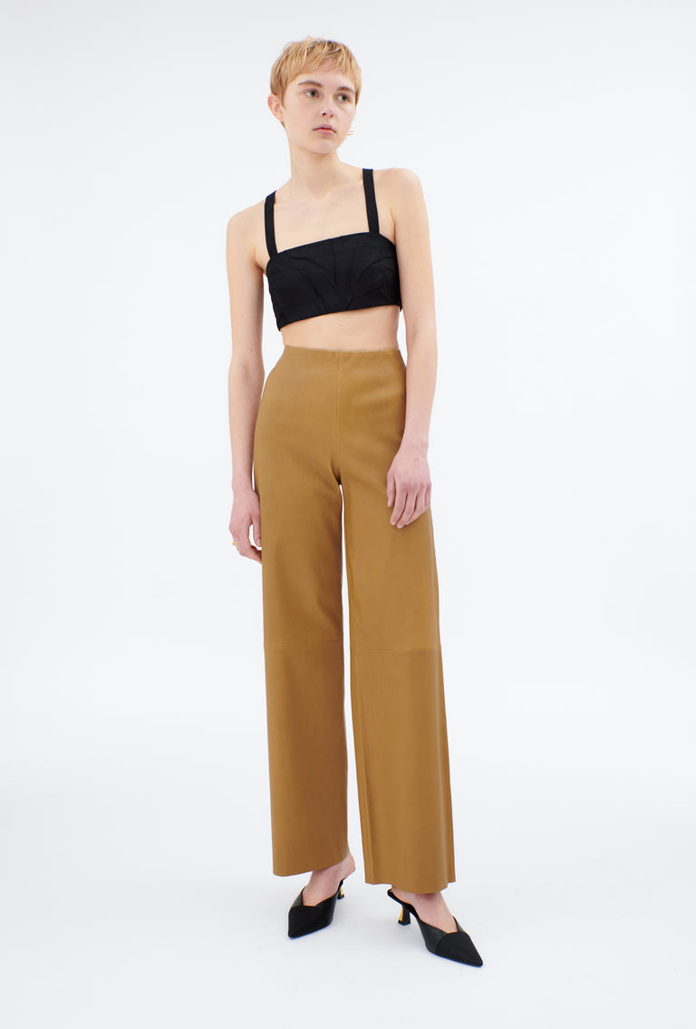 Odeeh Stretch Lamb Nappa Hose, Tiger's Eye Osterangebot
