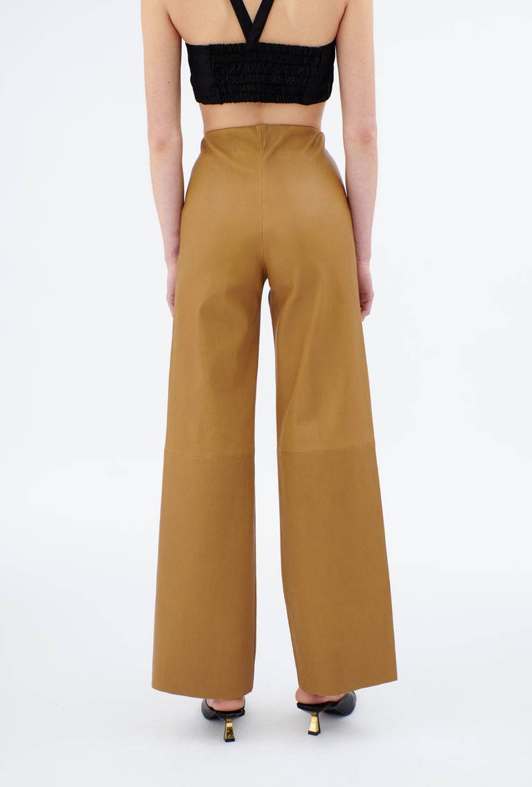 Odeeh Stretch Lamb Nappa Hose, Tiger's Eye Osterangebot