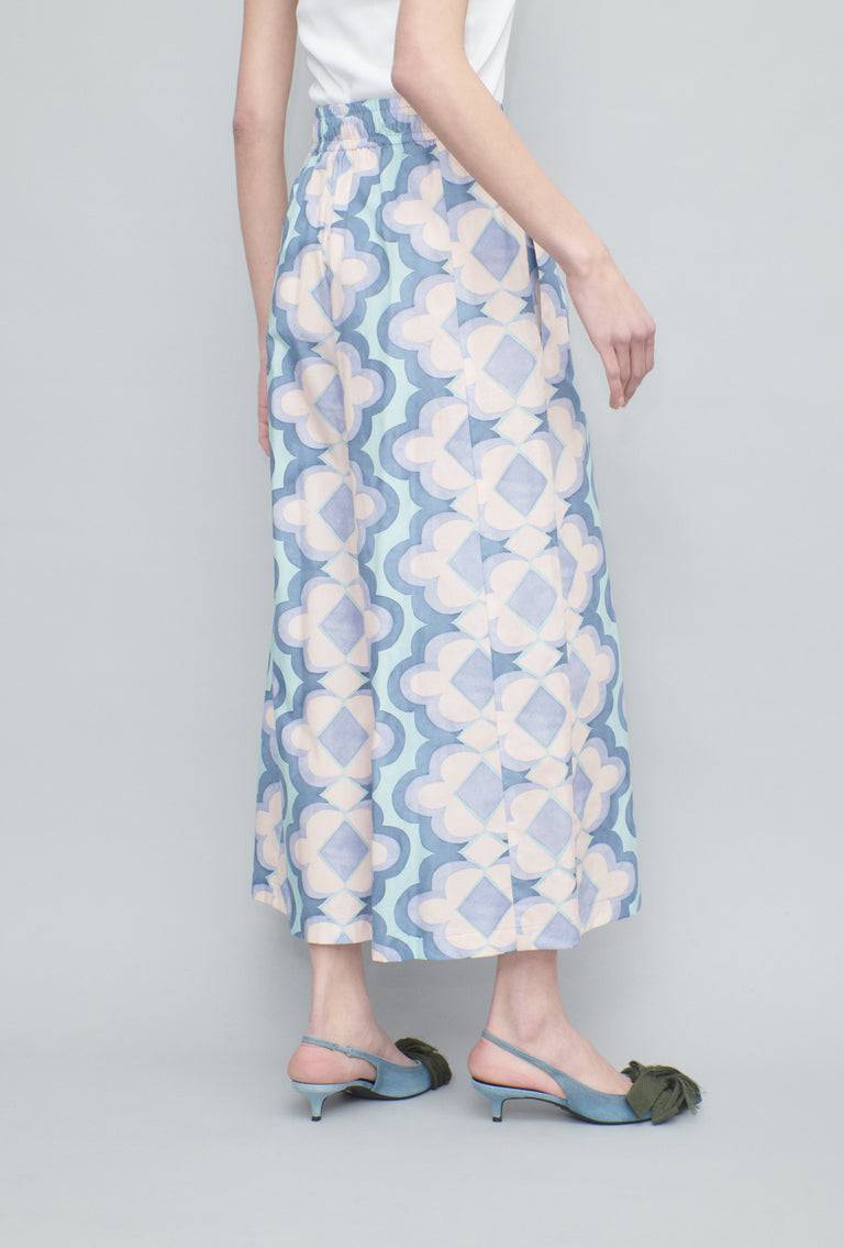 Odeeh Giant Arabesque Hose, Periwinkle Blue Vatertagsangebot
