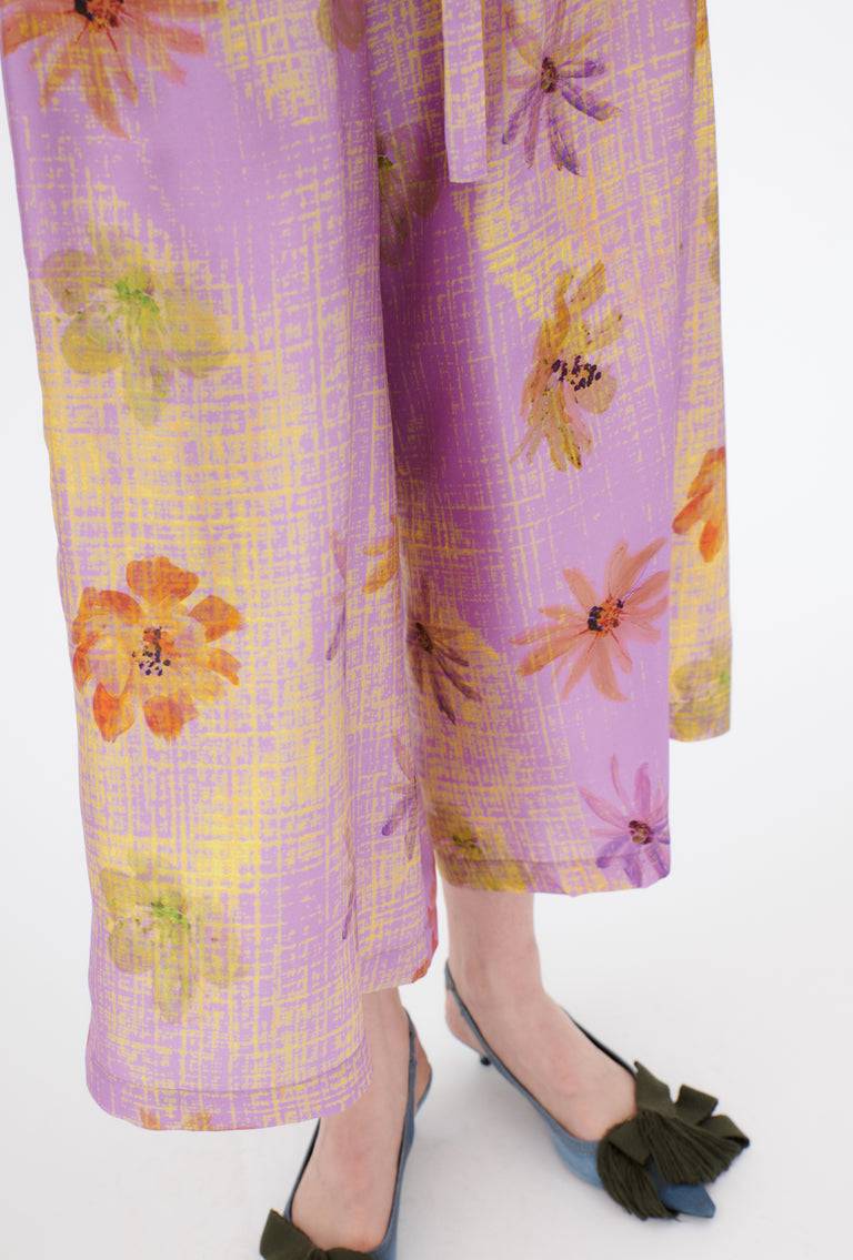 Odeeh Anemones Silk Hose, Amethyst Jubiläumsangebot