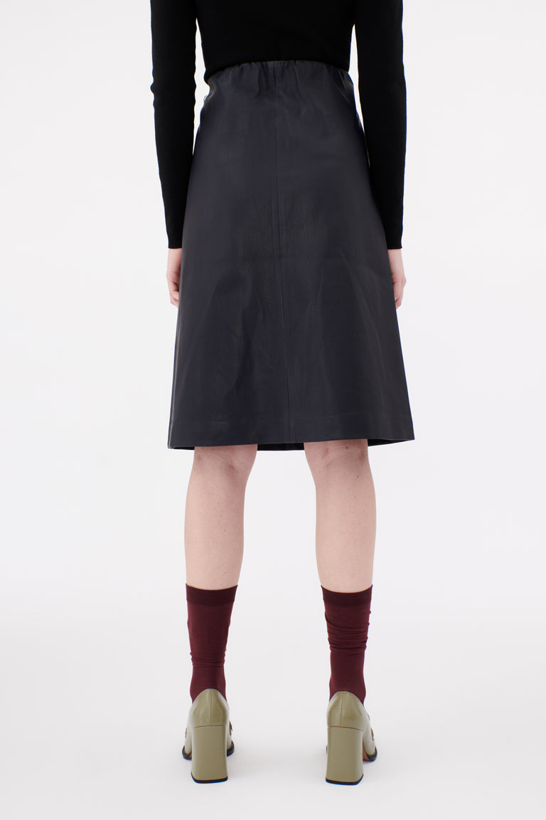 Odeeh Stretch Lamb Nappa Rock, Blackblue Bestseller