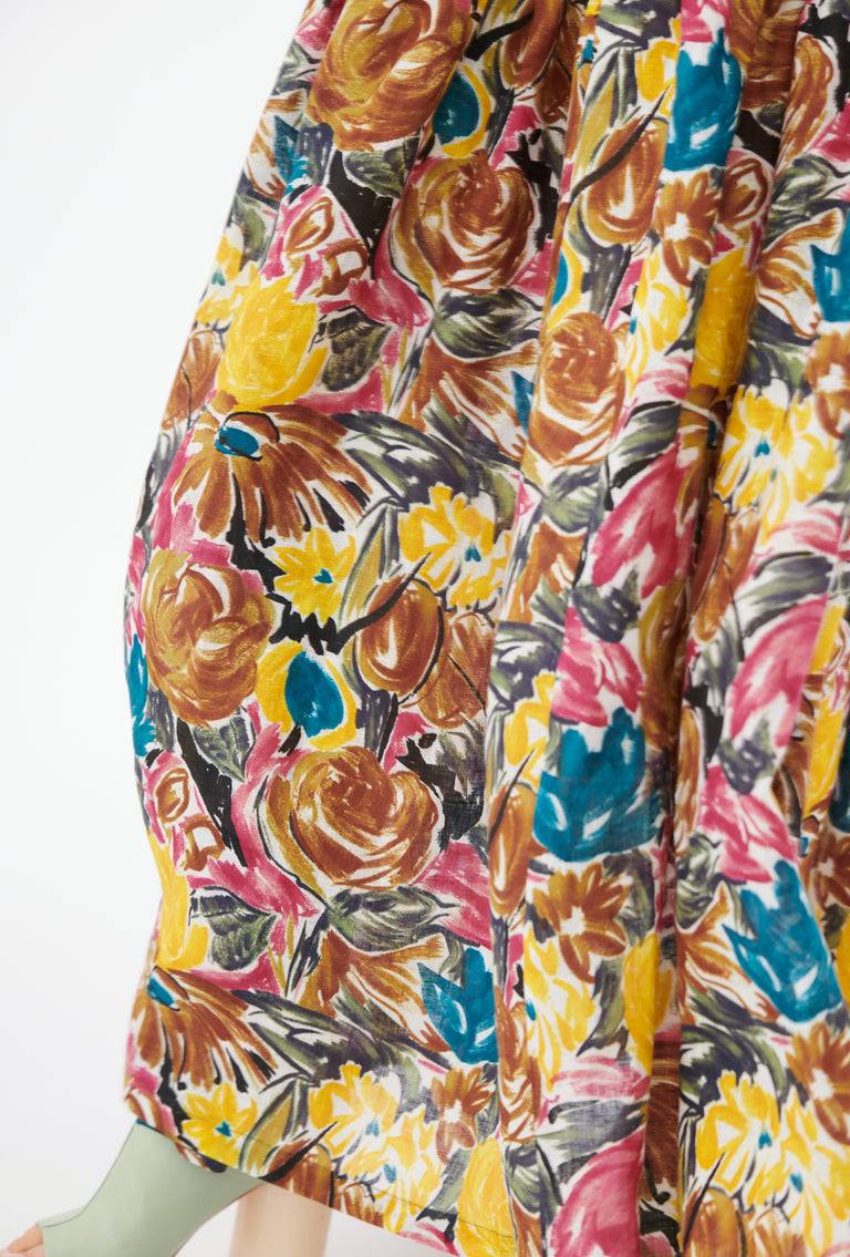 Odeeh Brush-Stroke Peonies Rock, Tobacco Räumungsverkauf
