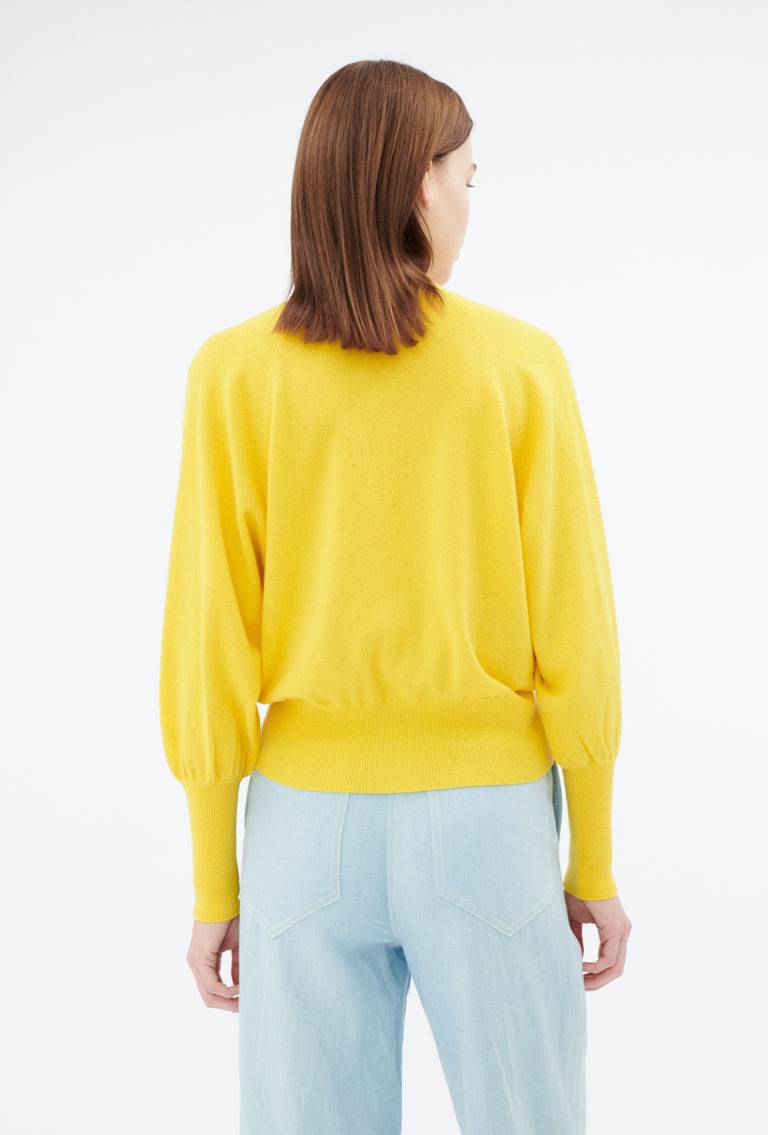 Odeeh Light Cashmere Cardigan, Canary Yellow Sonderangebote