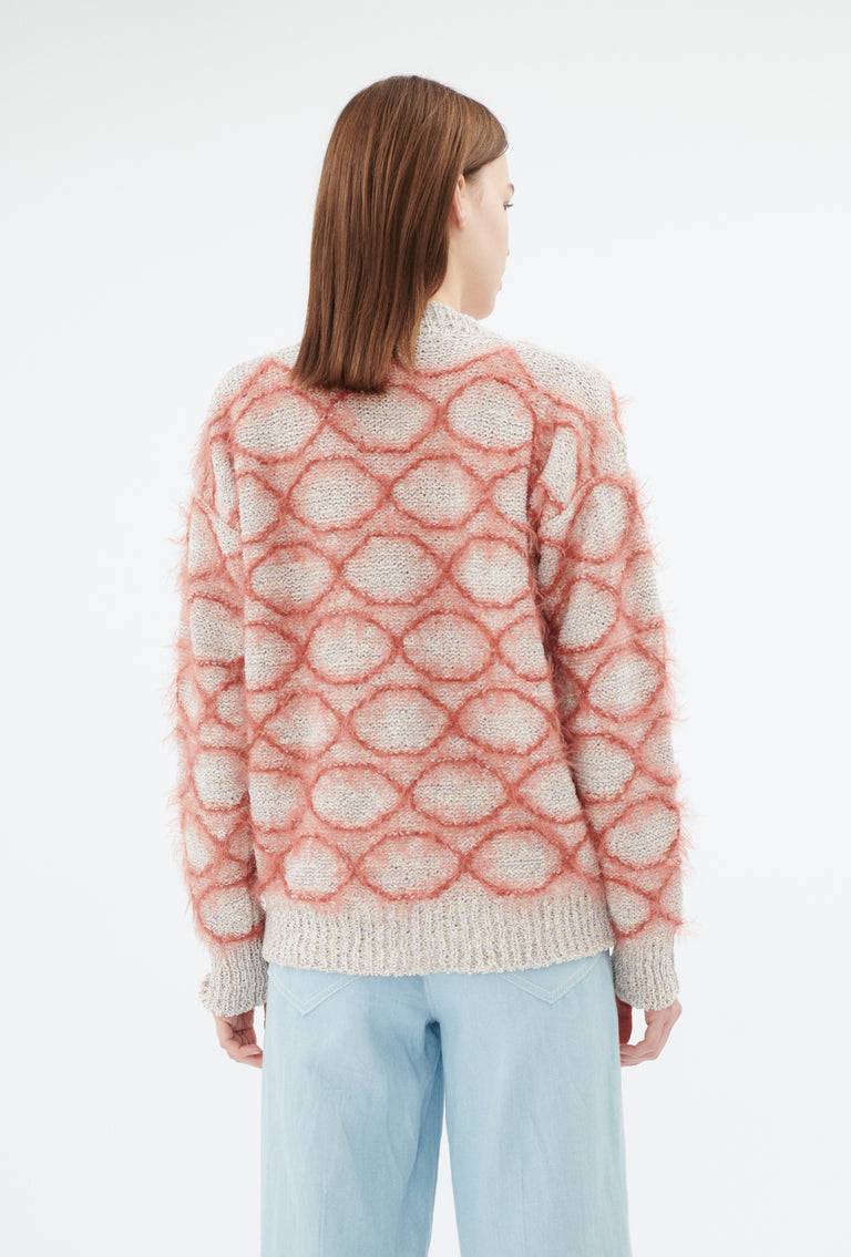 Odeeh Hairy Moulinè Cardigan, Basket Super Sparpreis