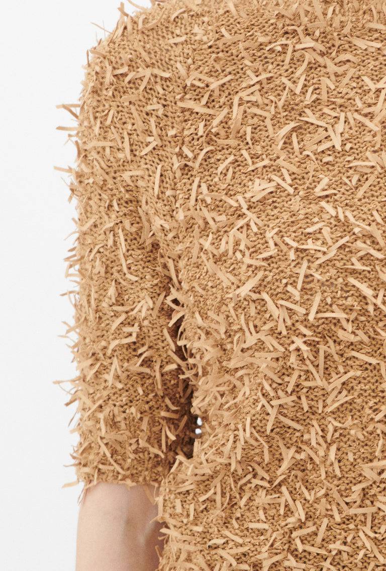 Odeeh Snippets Pullover, Brown Sugar Letzte 3 Tage