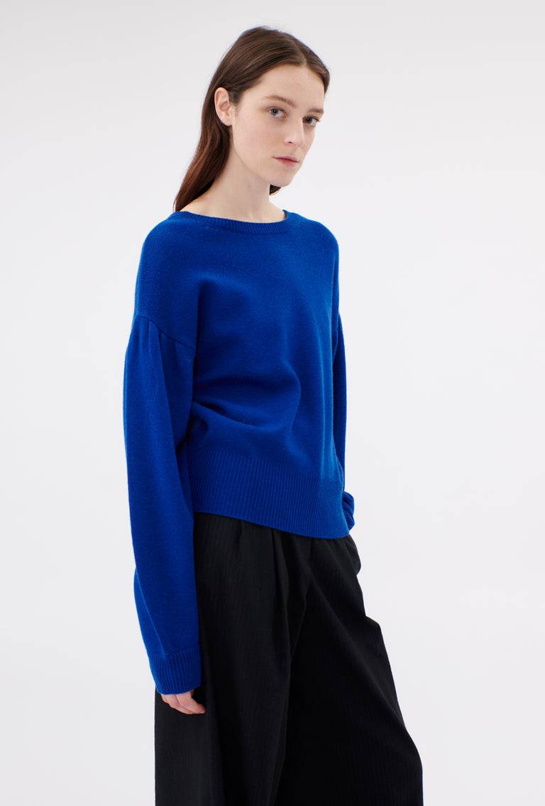 Odeeh Cash-Wool Mix Pullover, Sapphire Zeitbegrenzte Promotion