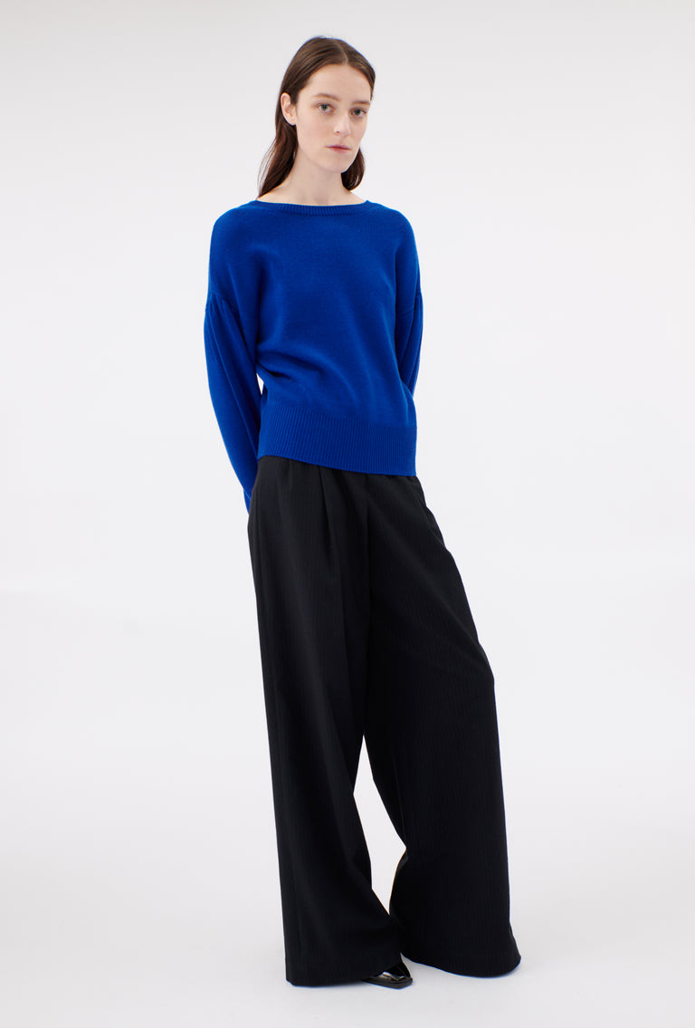 Odeeh Cash-Wool Mix Pullover, Sapphire Zeitbegrenzte Promotion