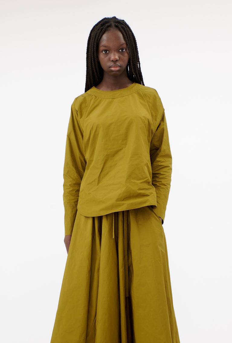 Odeeh Ultra Light Taffeta Shirt, Goldolive Nur für heute