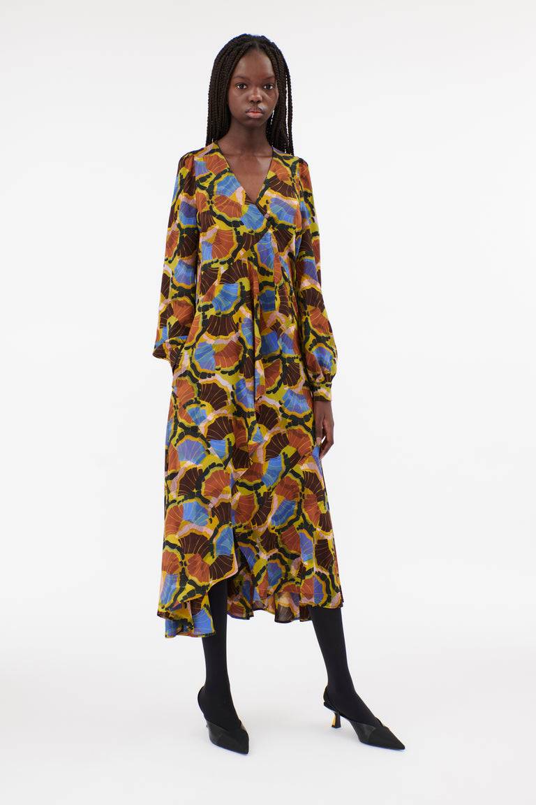Odeeh Fans Kleid, Goldocker Sonderangebot der Fabrik