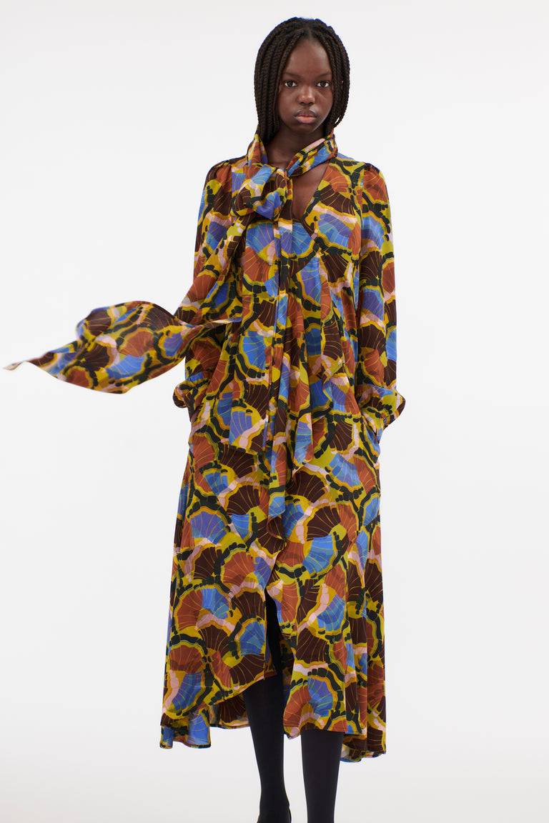 Odeeh Fans Kleid, Goldocker Sonderangebot der Fabrik