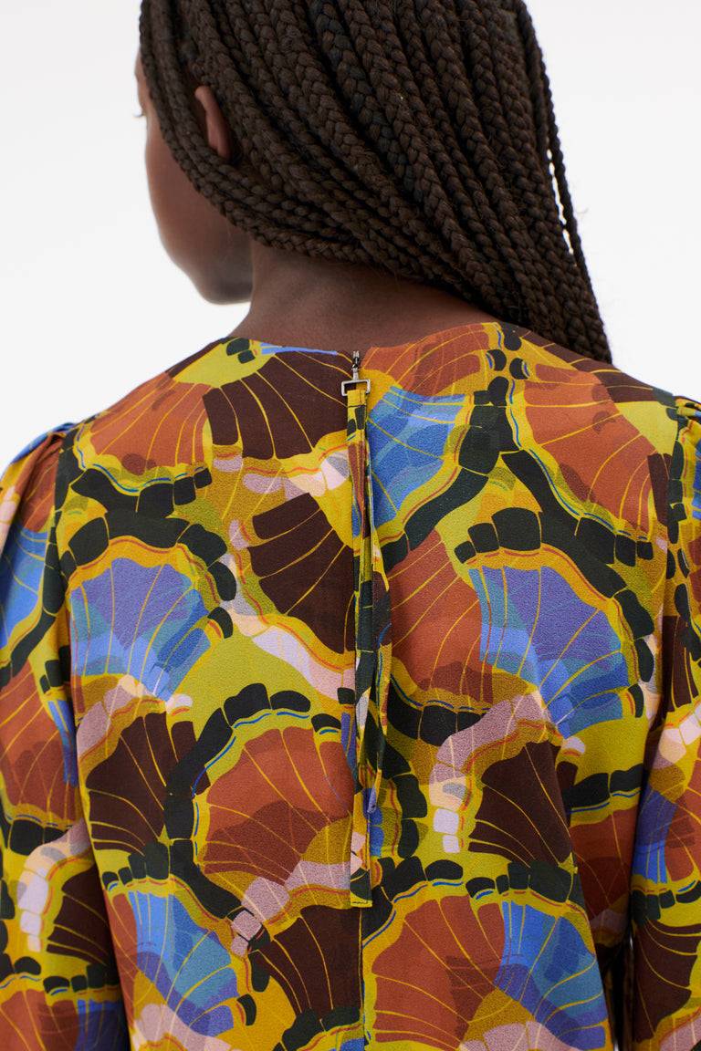 Odeeh Fans Kleid, Goldocker Sonderangebot der Fabrik