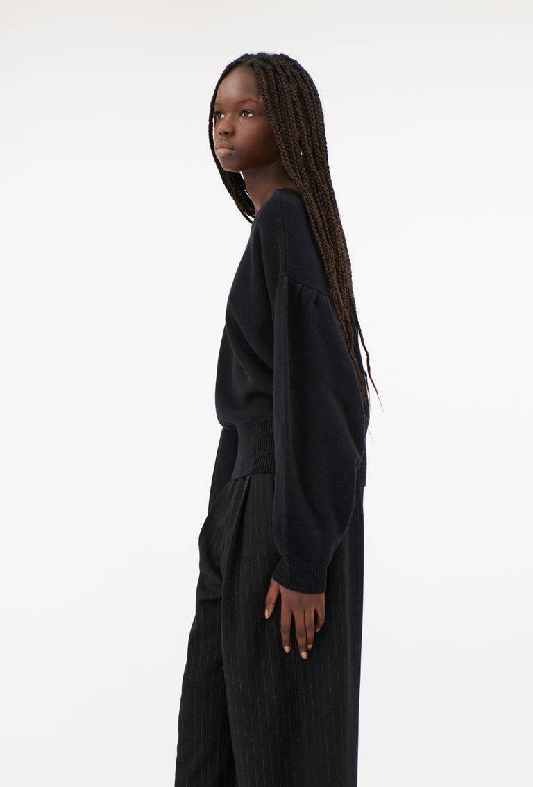 Odeeh Cash-Wool Mix Pullover, Jet Black Bis zu 55% Rabatt