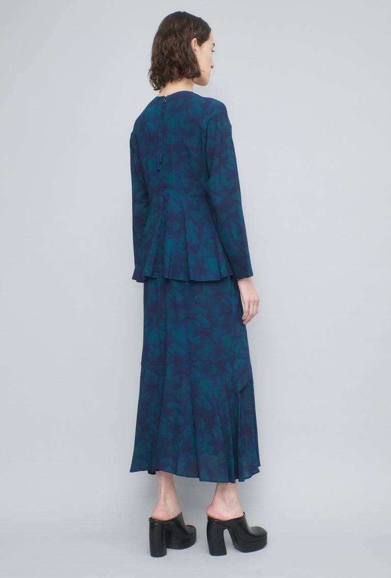 Odeeh Caleidoskope Kleid, Ink Kostenloser Versand international