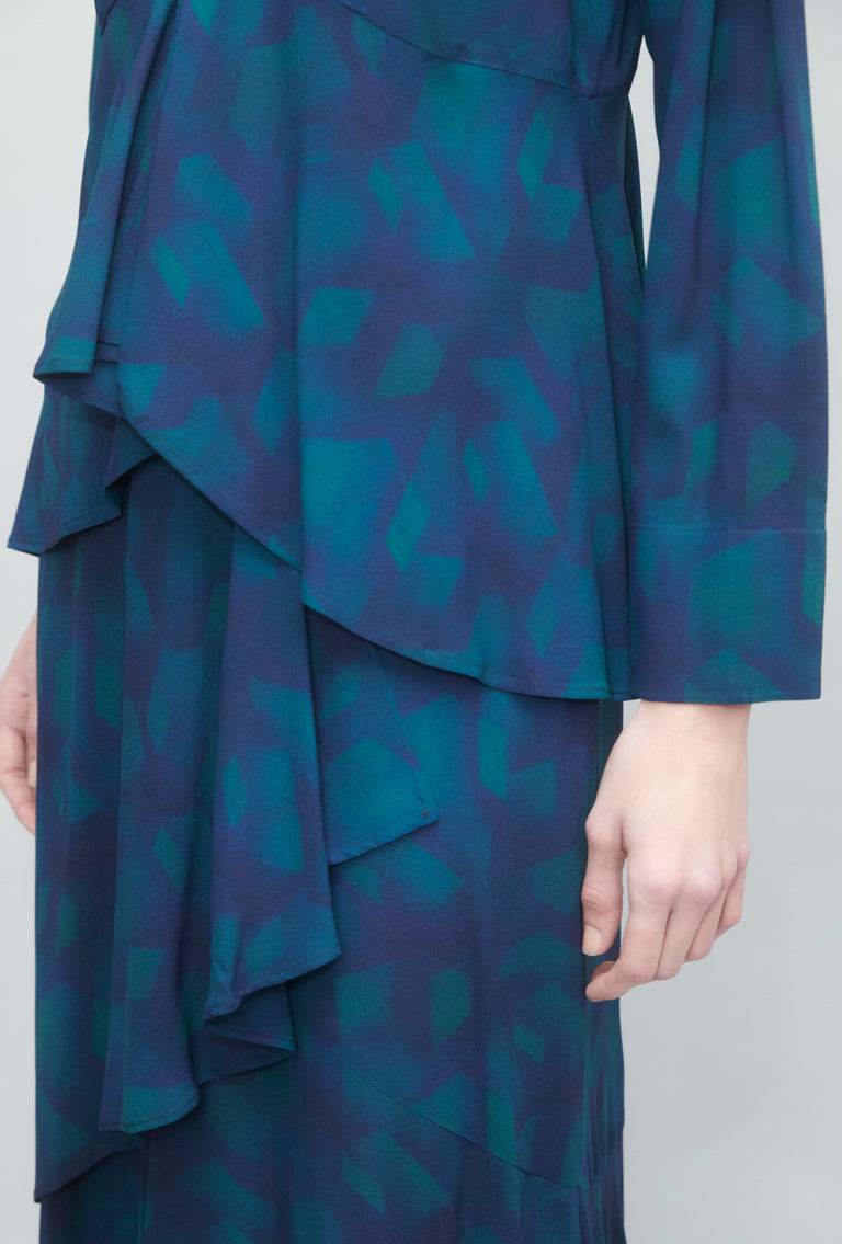 Odeeh Caleidoskope Kleid, Ink Kostenloser Versand international
