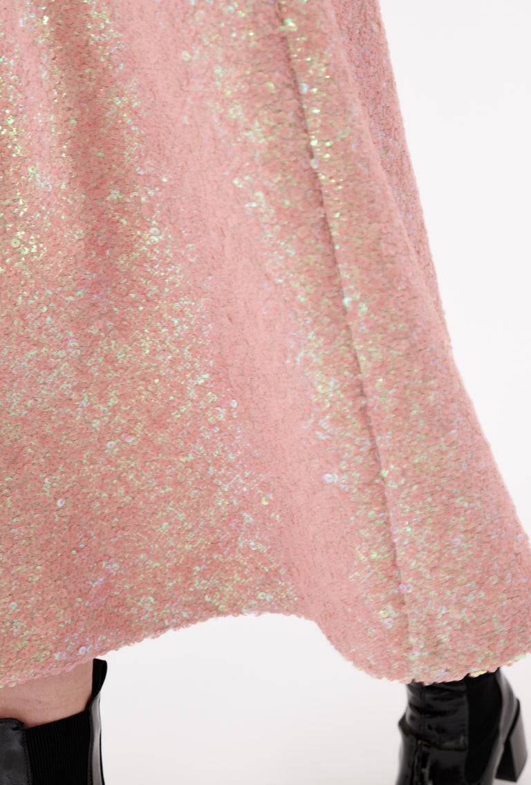 Odeeh Terry Sequins Rock, Rosé Verkauf