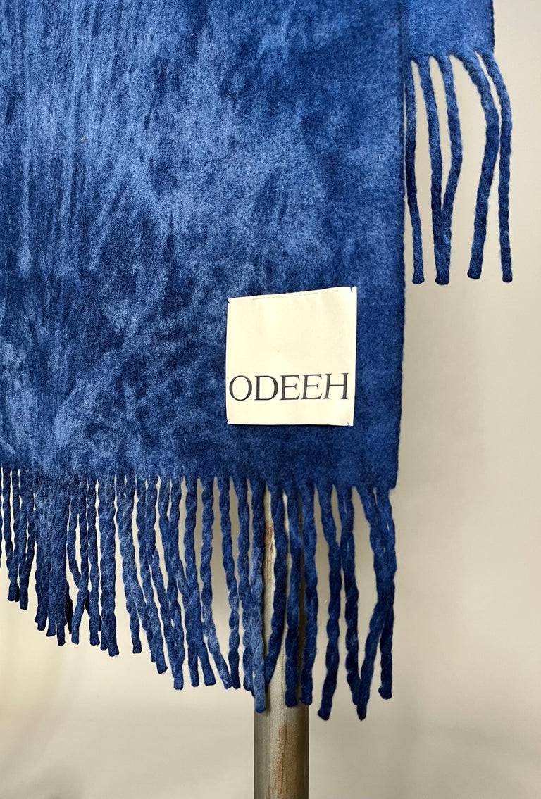 Odeeh Cold Dyed Schal, Admiral Günstiger Verkauf