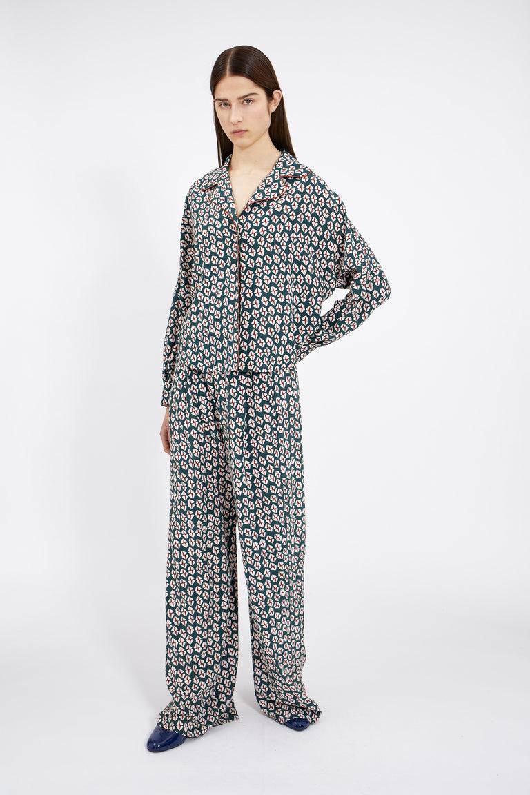 Odeeh Prisms Bluse, Juniper Jubiläumsangebot