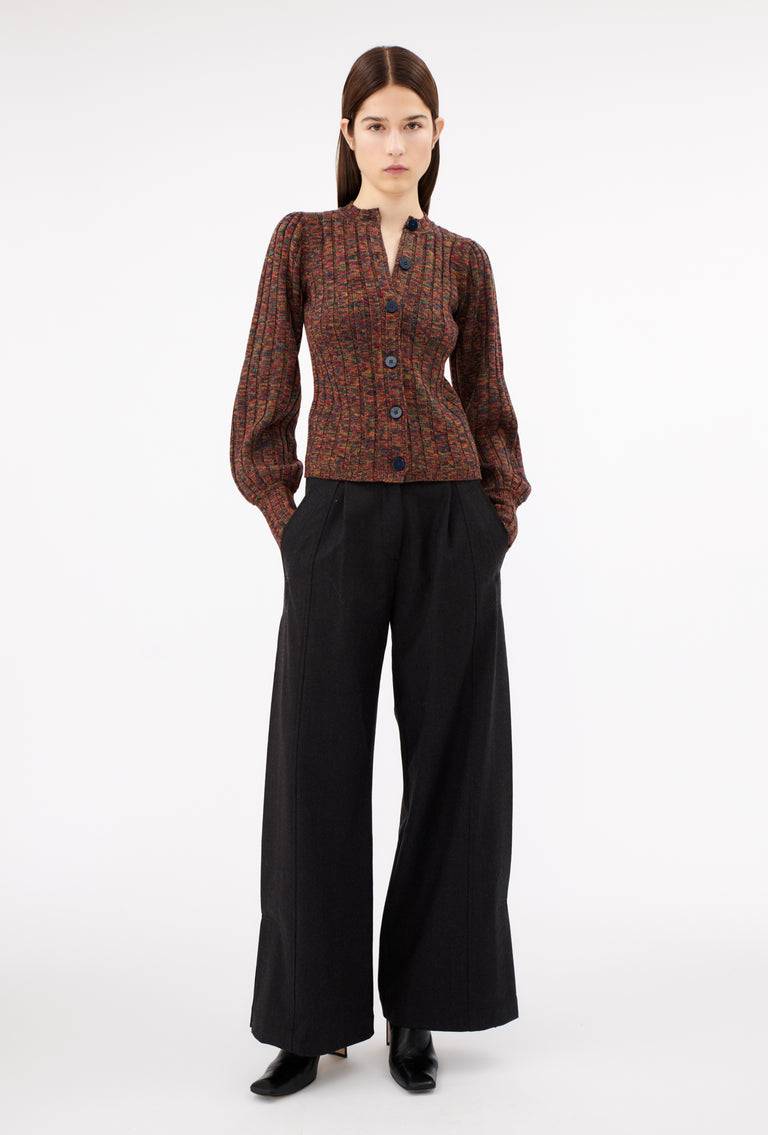 Odeeh Superfine Merino Cardigan, Multicolor Große Rabatte