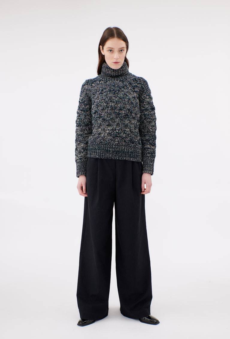 Odeeh Cash-Wool-Mouline Pullover, Juniper Tägliche Deals