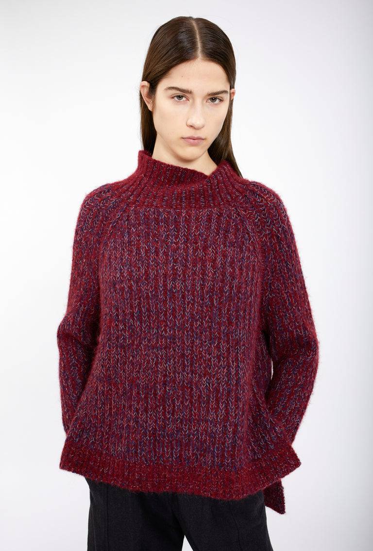Odeeh Multiyarn Mix Pullover, Pomegranate Super Sparpreis