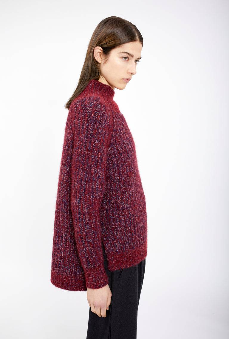 Odeeh Multiyarn Mix Pullover, Pomegranate Super Sparpreis