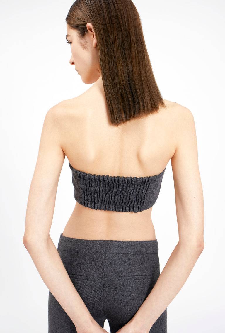 Odeeh Savile Row Wool Pique Top, Charcoal Bis zu 65% Rabatt