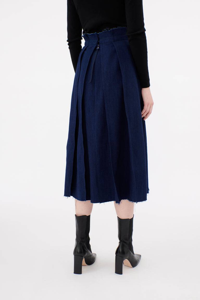 Odeeh Stretch Denim Rock, Marine Nur für heute