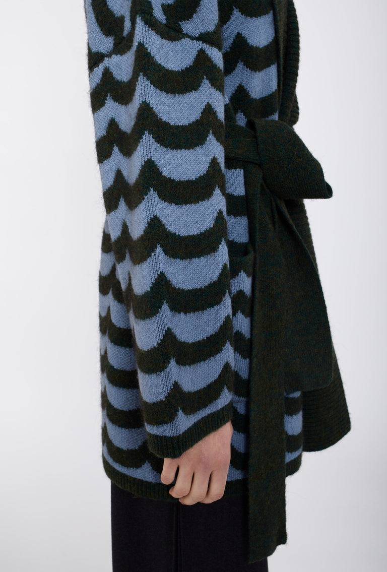 Odeeh Waves Cardigan, Mermaid Green Bis zu 55% Rabatt