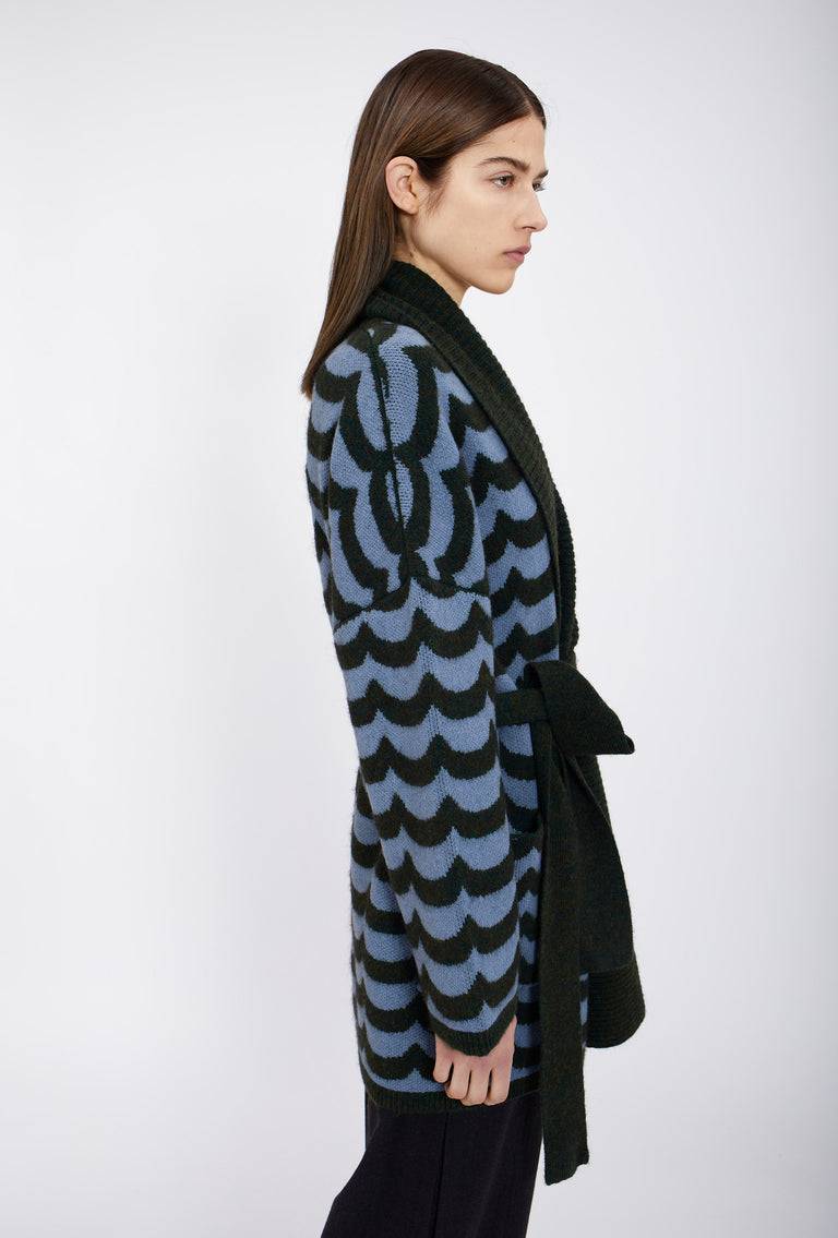 Odeeh Waves Cardigan, Mermaid Green Bis zu 55% Rabatt