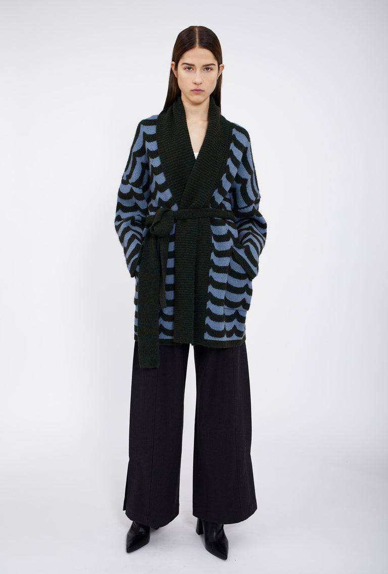 Odeeh Waves Cardigan, Mermaid Green Bis zu 55% Rabatt