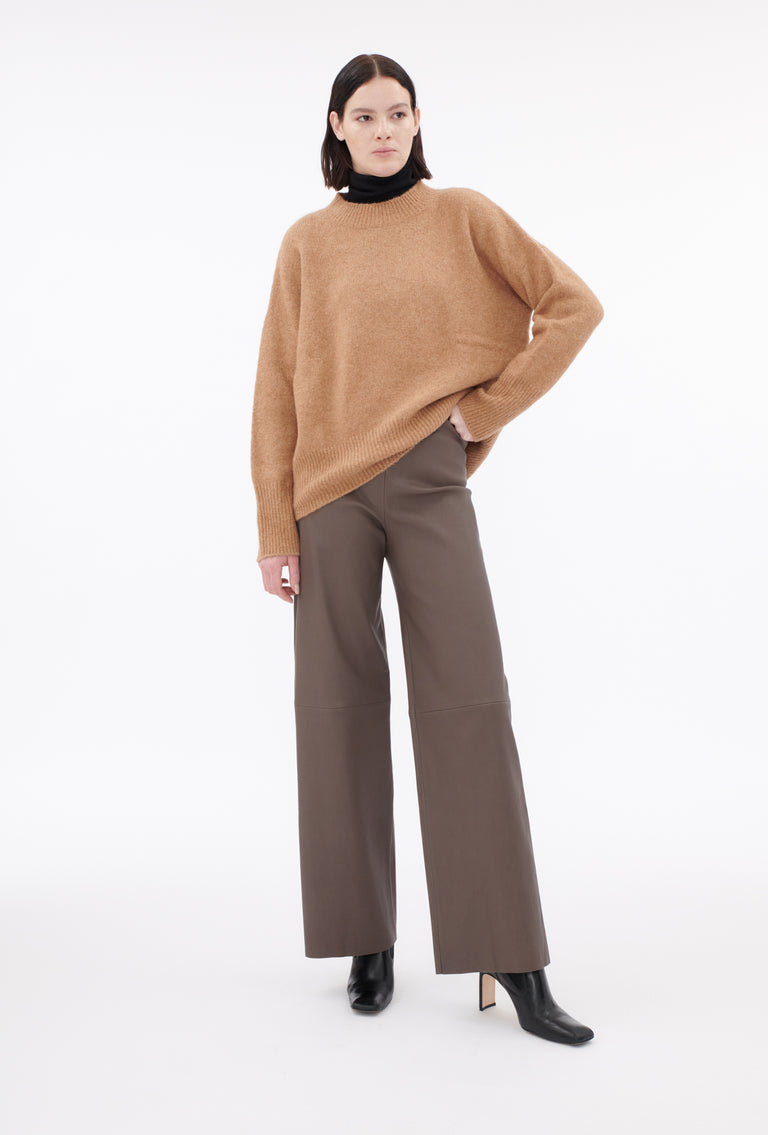 Odeeh Yak-Mix Pullover, Brown Sugar Nur noch ein Tag übrig