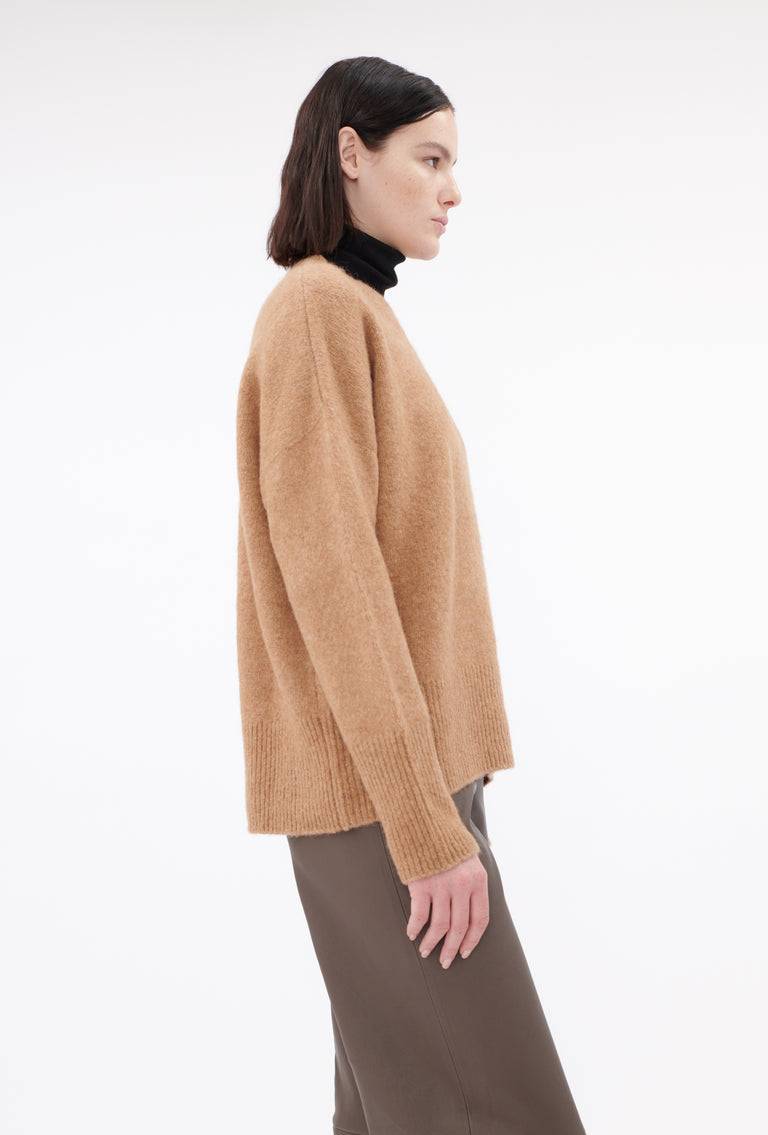 Odeeh Yak-Mix Pullover, Brown Sugar Nur noch ein Tag übrig