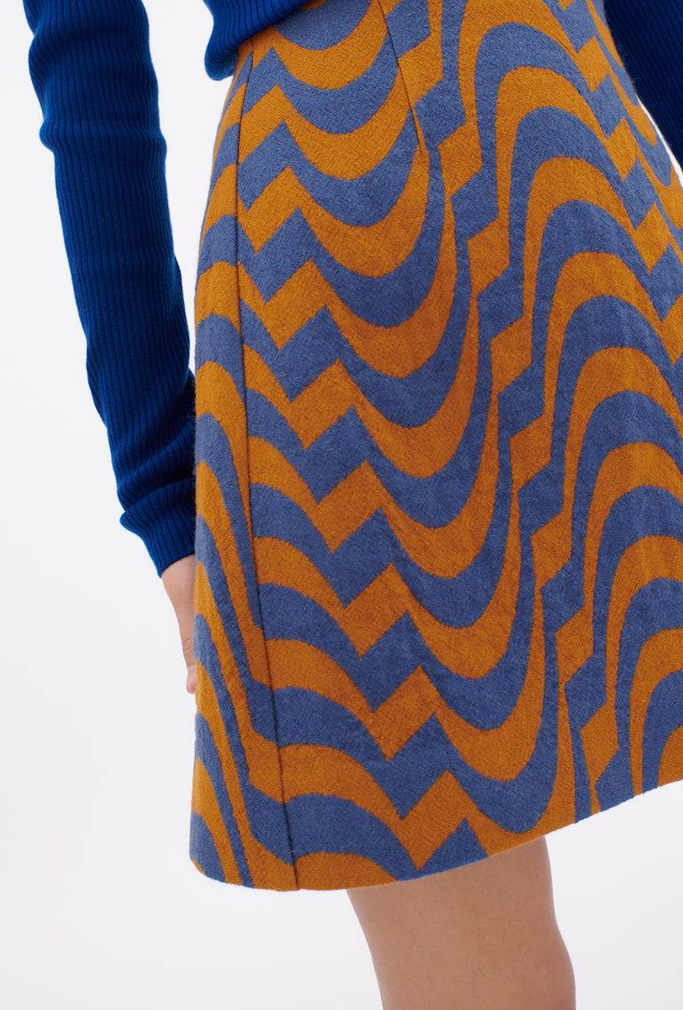 Odeeh Abstract Waves Rock, Dark Cobalt 50% Rabatt mit kostenlosem Versand