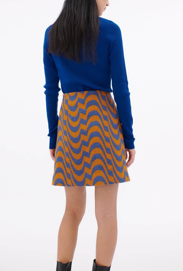 Odeeh Abstract Waves Rock, Dark Cobalt 50% Rabatt mit kostenlosem Versand