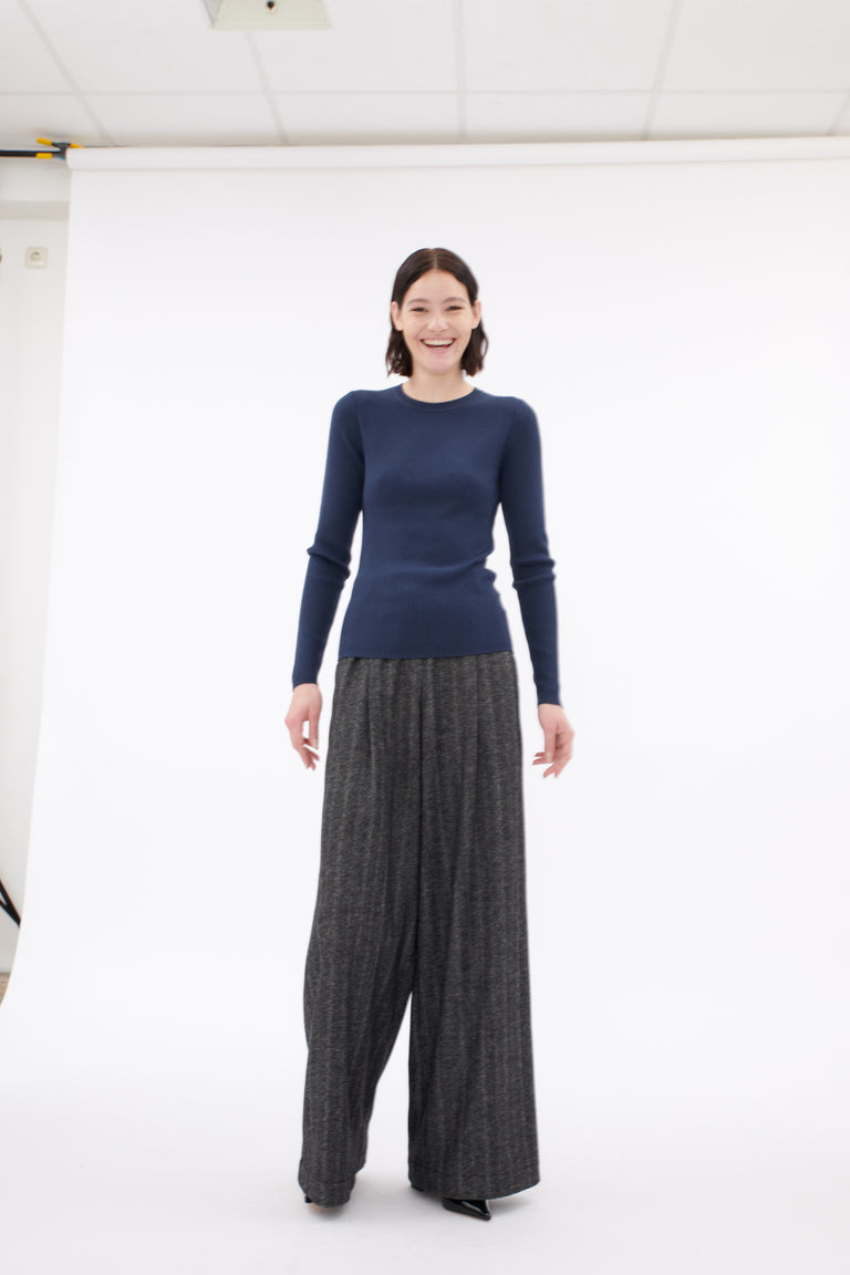 Odeeh Merino Extrafine Pullover, Steel Clearance-Verkauf