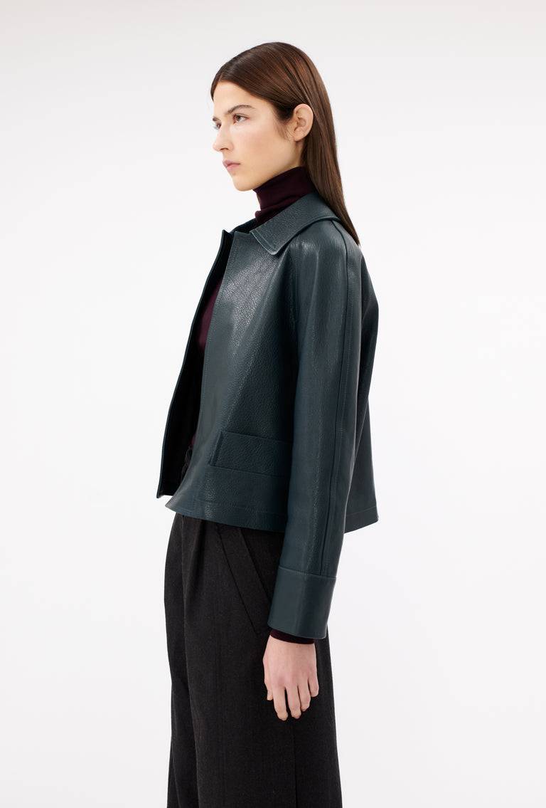 Odeeh Grain Nappa Jacke, Night Forest Begrenzt auf 3 Tage