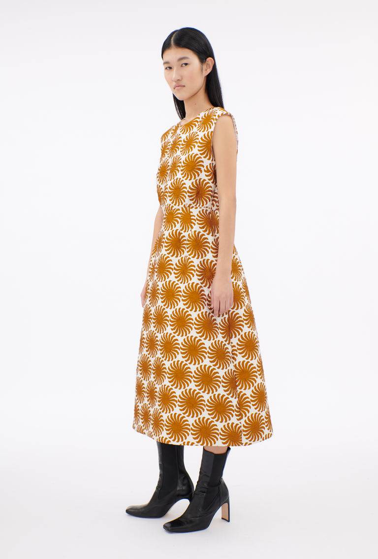 Odeeh Asters Kleid, Goldocker zollfrei
