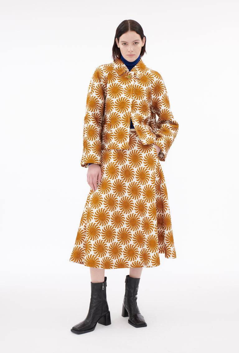 Odeeh Asters Jacke, Goldocker 50% Rabatt für begrenzte Zeit